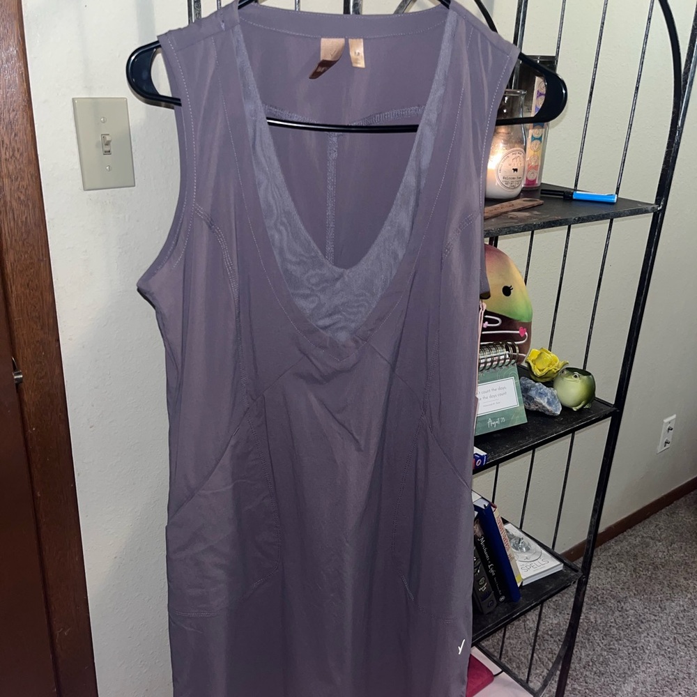 Purple Sleeveless Dress